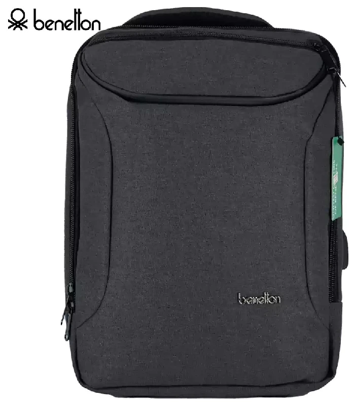bennetton-bga-1450-bag (1) کوله پشتی لپ تاپ بنتون BENETTON کد 1450