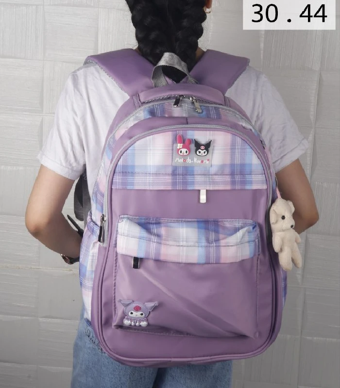 backpack-kuromi-melody (2) کوله پشتی کرومی و ملودی Kuromi Melody